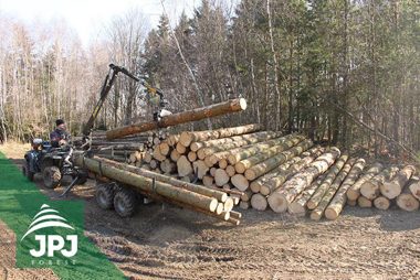 Vyvážacie vlek Vahva Jussi 1500_320 pre pracovné ATV štvorkolku