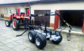 Vyvážačka za malotraktor