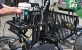 držiak hydraulické jednotky na vyvážecím vleku