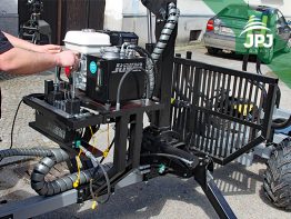 držiak hydraulické jednotky na vyvážecím vleku