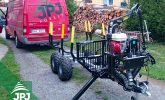 držiak hydraulické jednotky na vyvážečce