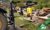 Hydraulická ruka VJ 500 za traktor