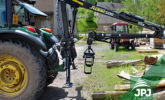 Hydraulická ruka Vahva Jussi za traktor