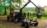 Traktorová vyvážačka VJ 3000_500 a Zetor 7211